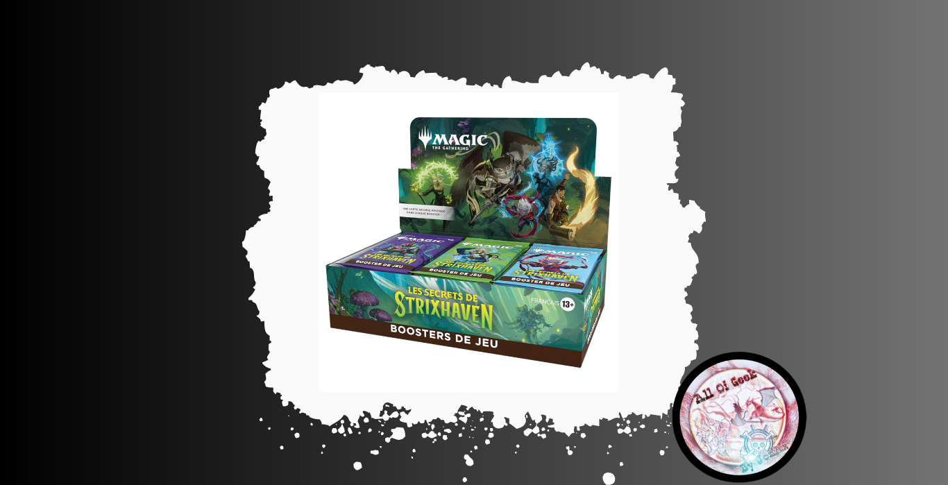 Booster De Jeu Magic: The Gathering – Les Secrets De Strixhaven – 14 Cartes + 1 Jeton – Version Française